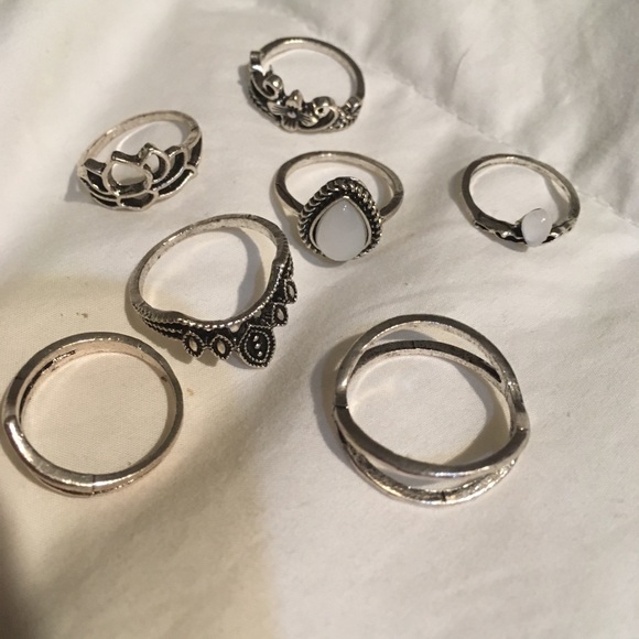 ❤️❤️❤️❤️❤️BOHO VINTAGE RING SET - Picture 2 of 3